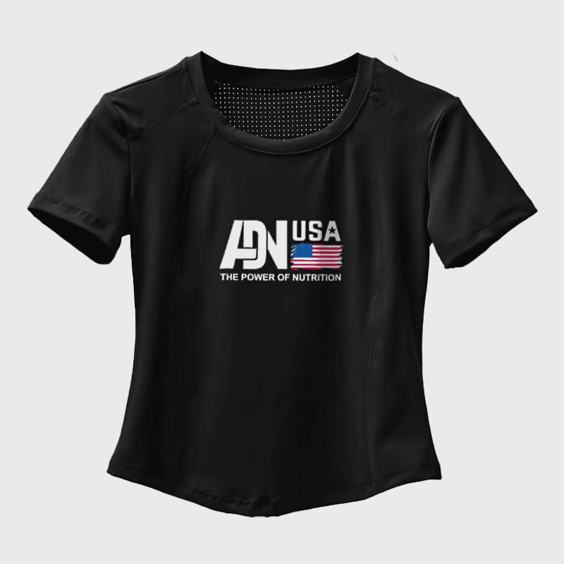 Crop Top con Malla WIN ADN USA Único